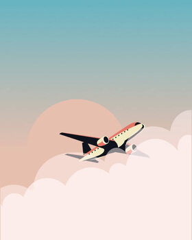 Samolepka Enjoy your trip travel poster