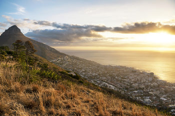 Exklusiva konstfoton Cape Town Sunset