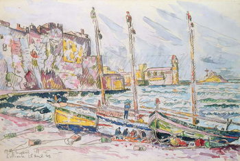 Konsttryck  Collioure, 1929