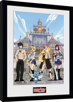 Πλαισιωμένη αφίσα  Fairy Tail - Season 1 Key Art