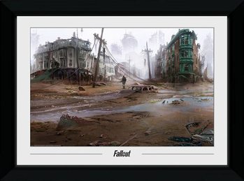 Framed Poster Fallout - North End