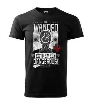 T-shirt Fantastic Beasts - Wanded and Extremly Dangerous!