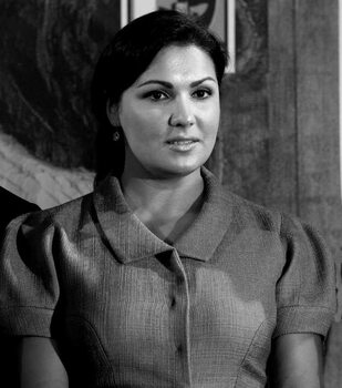 Canvas Print Anna Netrebko