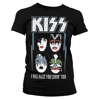 T-shirt Kiss - I Was Made For Lovin‘ You
