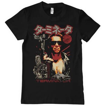 T-shirt Terminator - Japanese Poster