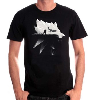 T-shirt The Witcher - Wolf