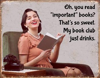 Book Club fémplakát