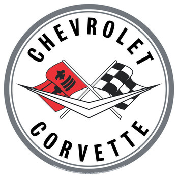 Fém tábla CHEVROLET CORVETTE