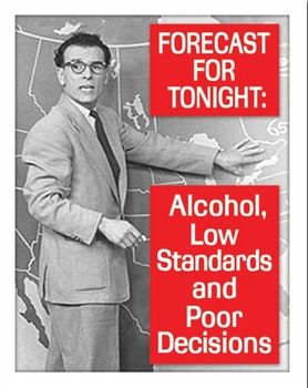 Fém tábla Ephemera - Tonight's Forecast