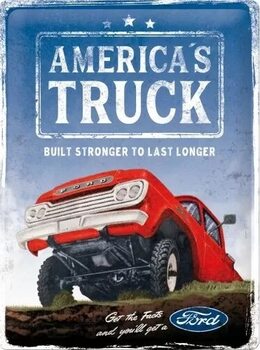 Fém tábla Ford - F100 - America's Truck