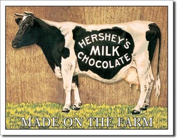 Fém tábla HERSHEY'S COW