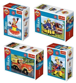 Puzzle Fireman Sam 4in1
