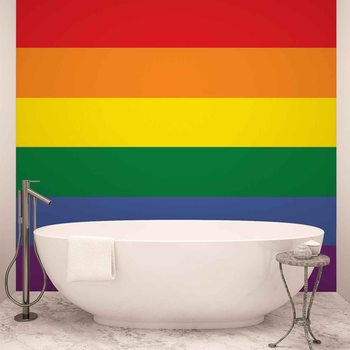 Ταπετσαρία τοιχογραφία  Flag Rainbow Gay Pride