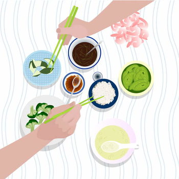 Obraz na plátně Food by @Melisswoks