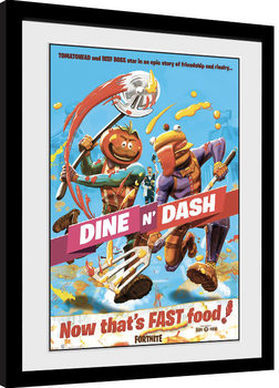 Framed Poster Fortnite - Dine n Dash