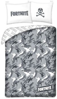 Sängkläder Fortnite - Grey