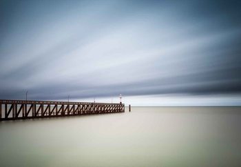 Blankenberge Pier Fotobehang