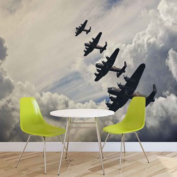 Bomber planes Fotobehang