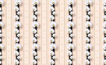 Behang Flowers Floral Pattern