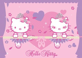 Behang Hello Kitty