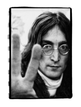 Behang John Lennon - Peace - Club Dell'Aretusa, King's Road, London - May 23, 1968