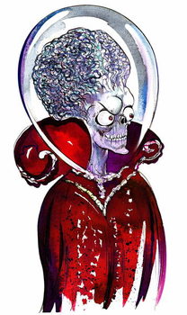 Behang Martian leader