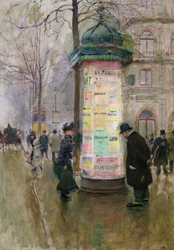 Behang The Colonne Morris, c.1885