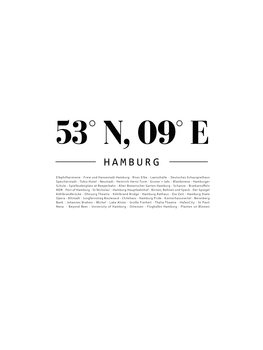 Ilustracja coordinateshamburg