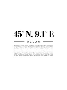 Ilustracja coordinatesmilan
