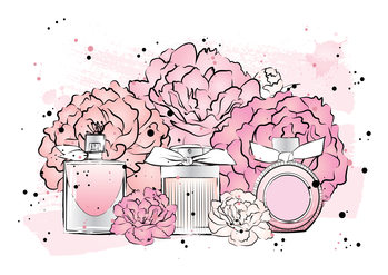 Ilustracja Peony Perfumes2