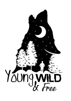 Fotografia d'arte Young, Wild & Free - White