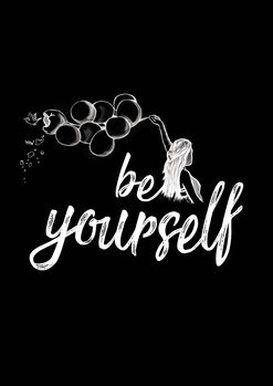 Fotografii artistice Be yourself - Black
