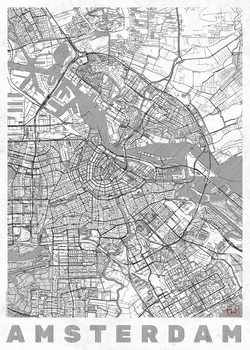 Zemljevid Amsterdam