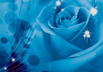 Fotomural  Flor rosa