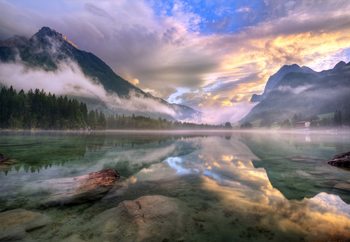 Fotomural  Lake Hintersee