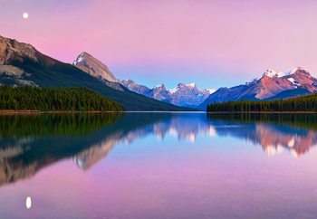 Fotomural  Maligne Lake