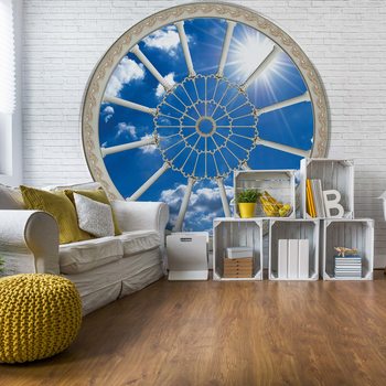 Fotomural Sky Ornamental Window View
