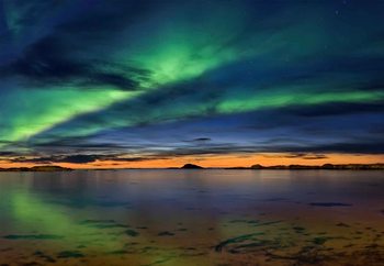 Fotomural  Sunset In Andenes