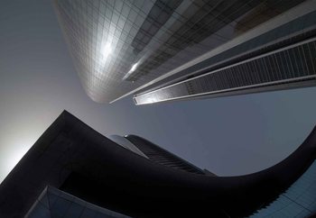Fotomurale The Rhythm Of Glass And Concrete