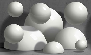 Abstract Monochrome Modern Design Fototapet