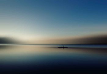 Alone In Somewhere Fototapet