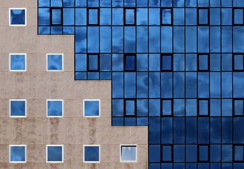 Blue Windows Fototapet