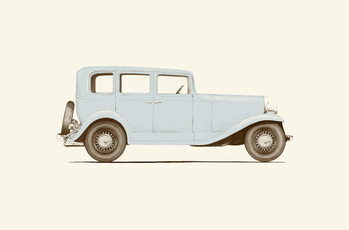 Car of the 30s Fototapet