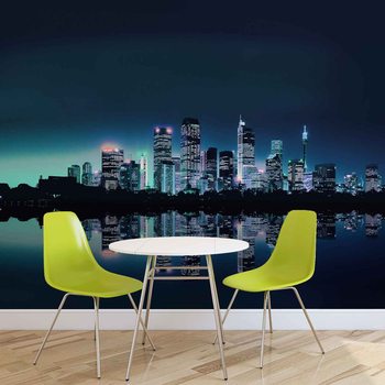 City Skyline Fototapet