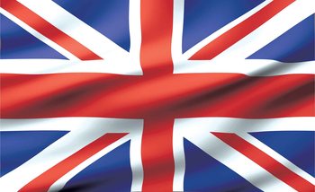 Flag Great Britain UK Fototapet