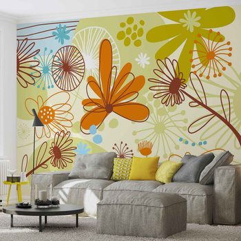 Fototapet Floral Pattern