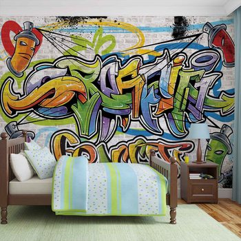 Graffiti Street Art Fototapet