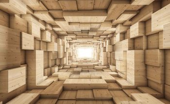Modern Abstract Design 3D Fototapet