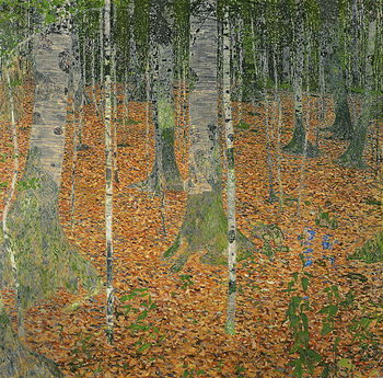 The Birch Wood, 1903 Fototapet