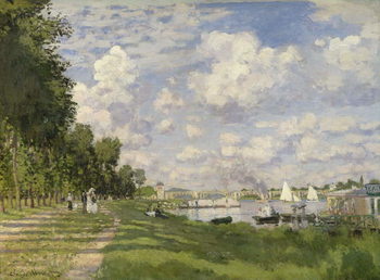 Fototapet The Marina at Argenteuil, 1872